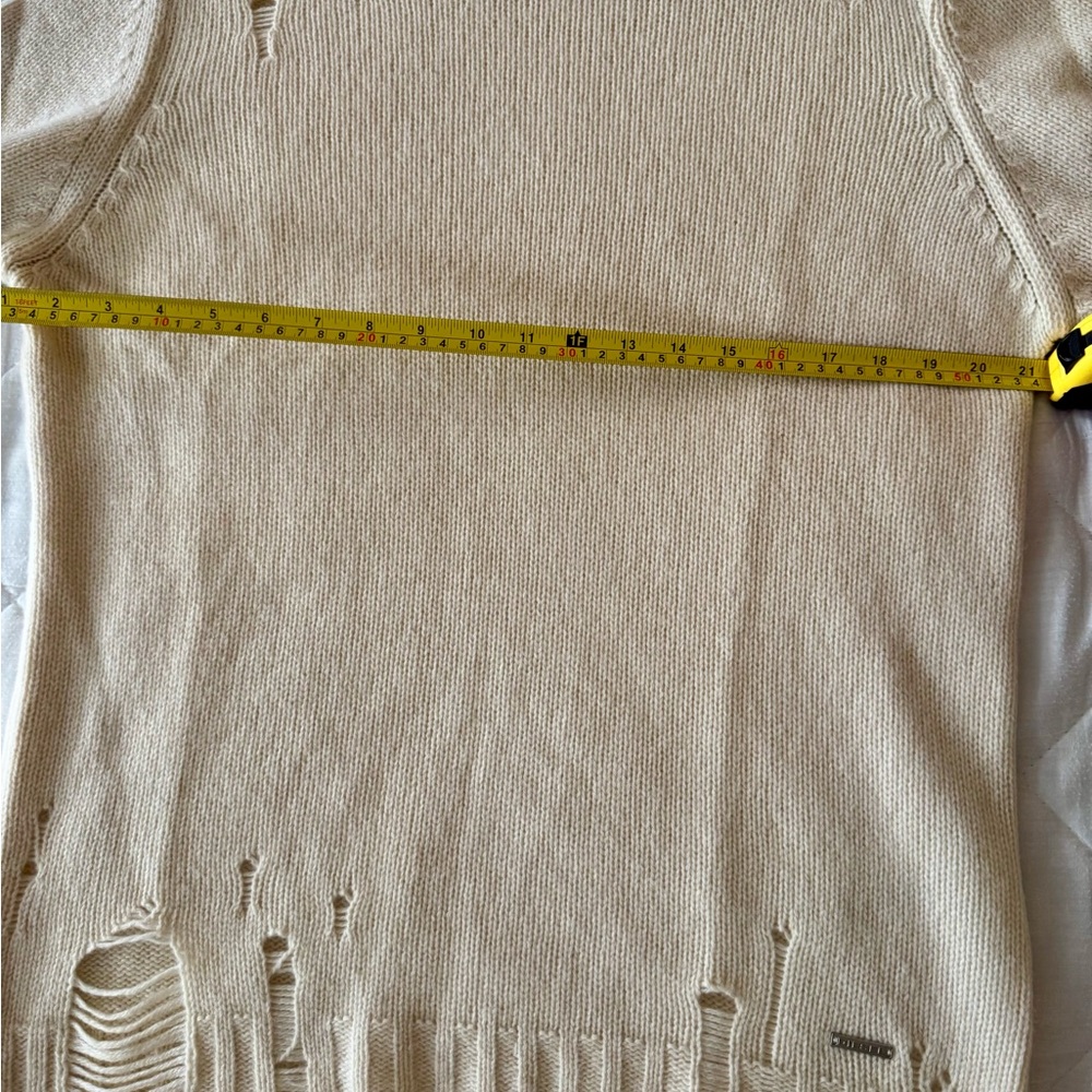 Diesel Men’s Cream Alpaca Knit Sweater size L - Picture 10 of 11